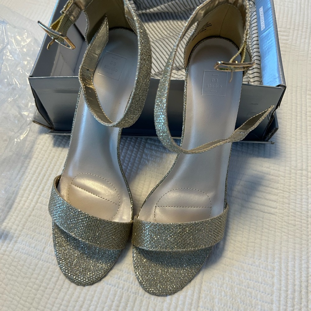 Shimmering Gold Women's Heels